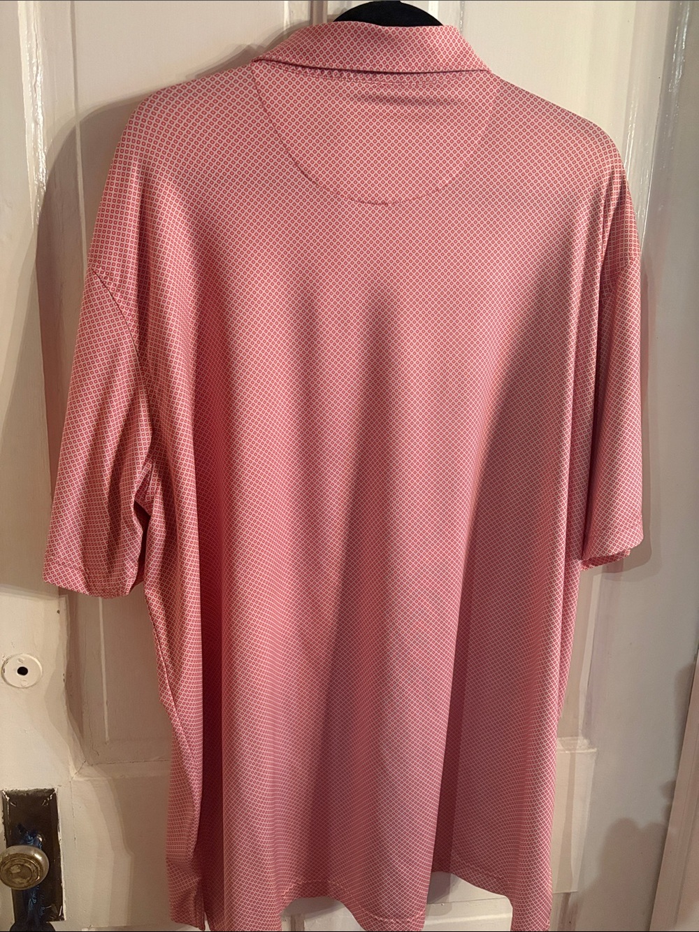 Peter Millar Light Pink Micro-Geo Performance Polo - Picture 4 of 4